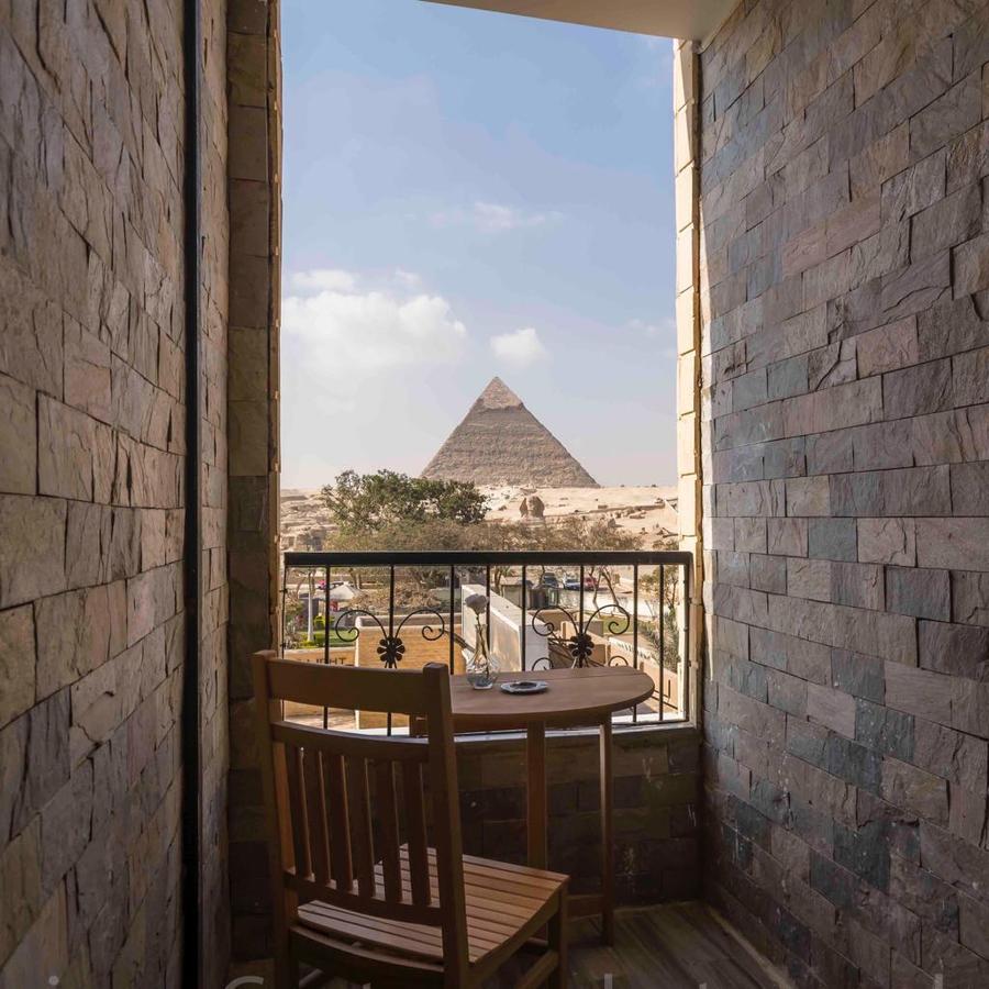 Pyramids View Inn Kairó Kültér fotó