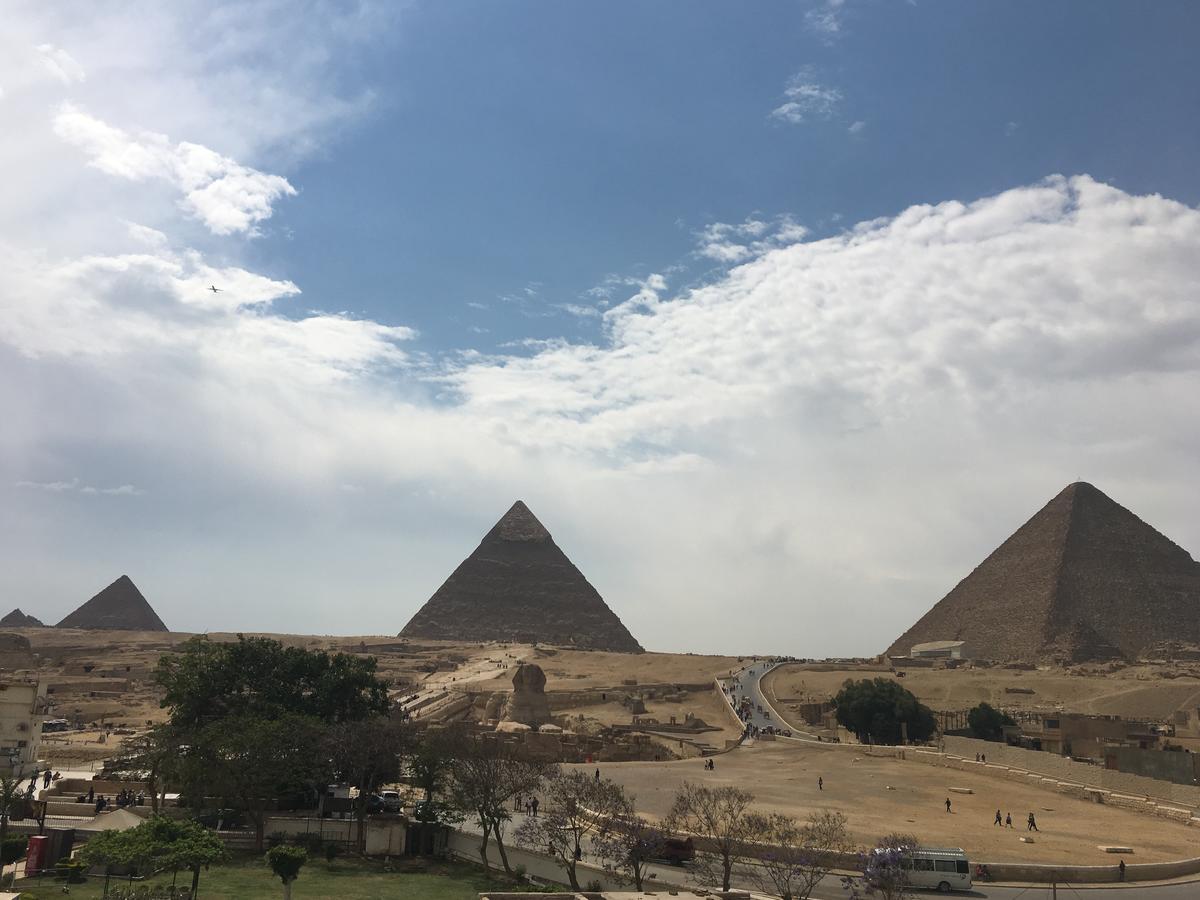 Pyramids View Inn Kairó Kültér fotó